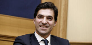 Francesco Acquaroli, presidente della Regione Marche.