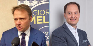 capigruppo di Senato e Camera, Luca Ciriani e Francesco Lollobrigida.