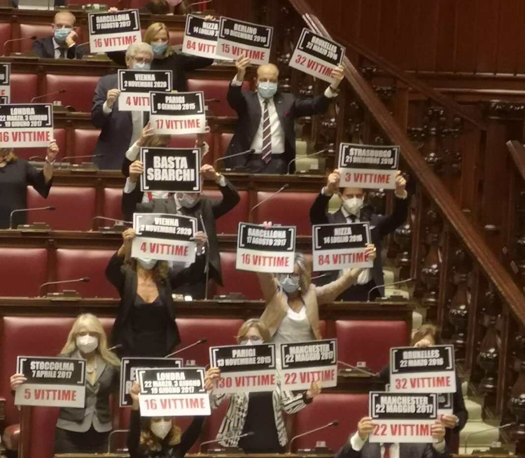 Protesta FdI: 