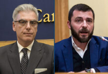 deputati di Fratelli d’Italia, Walter Rizzetto, capogruppo della commissione Lavoro, e Federico Mollicone