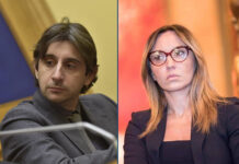 Giovanni Donzelli e Ylenja Lucaselli, deputati di Fratelli d’Italia