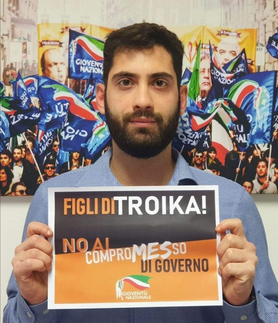 Fabio Roscani, presidente di Gioventù Nazionale, movimento giovanile di Fratelli d’Italia