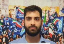 Fabio Roscani, presidente di Gioventù Nazionale, movimento giovanile di Fratelli d’Italia