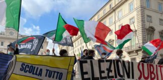 Flash mob di Gioventù Nazionale 3