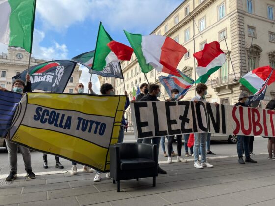 Flash mob di Gioventù Nazionale 3