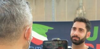 Fabio Roscani, presidente di Gioventù Nazionale, movimento giovanile di Fratelli d’Italia.