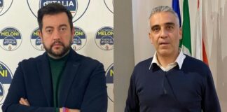 Francesco Torselli, capogruppo di Fratelli d’Italia in Consiglio regionale e Diego Petrucci, consigliere regionale Fratelli d'Italia e componente della Commissione Sanità
