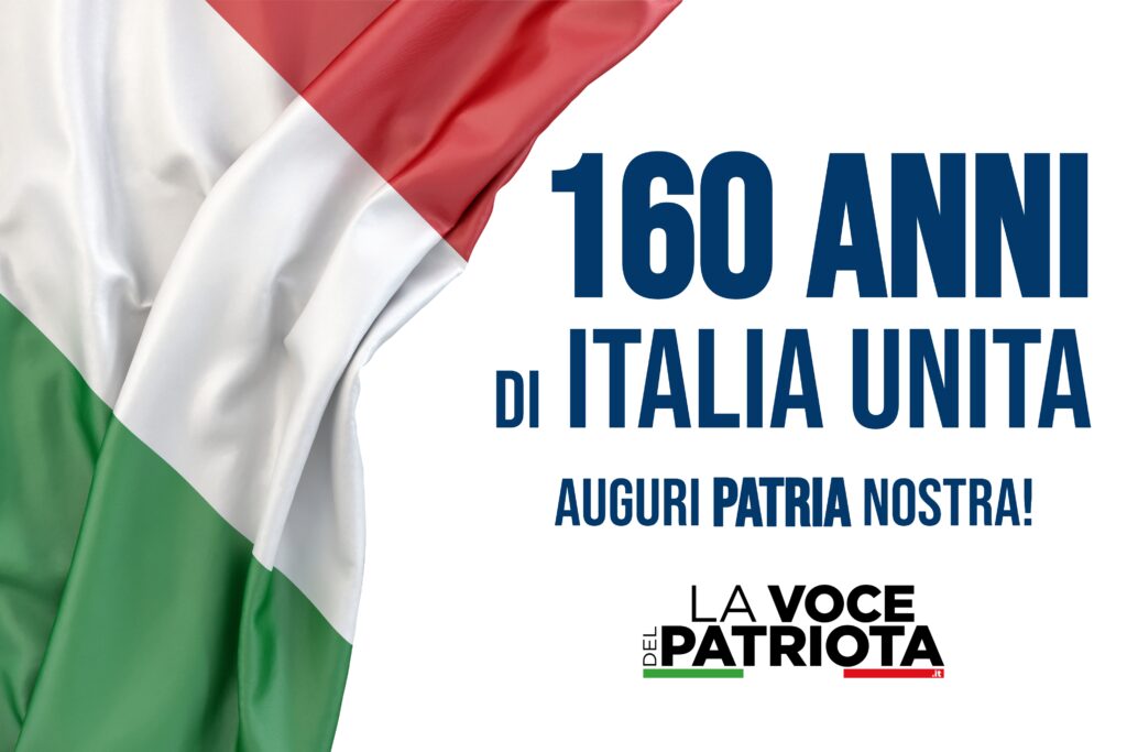 160 anni. Auguri alla nostra amata Patria!
