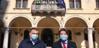 Senatore Luca De Carlo e il Deputato Marco Osnato, rappresentanti bellunesi di Fratelli d'Italia