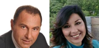 Gianni De Lucia e Valentina Gasparri, neo consiglieri municipali di Fratelli d'Italia.