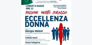 Locandina FdI,"Eccellenza Donna" 2021