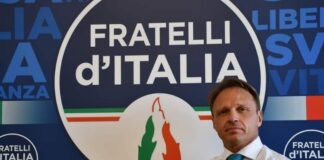 Francesco Lollobrigida, capogruppo di Fratelli d’Italia alla Camera.