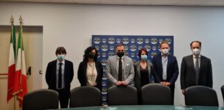 Conferenza stampa per presentare l'ingresso di Rachele Silvestri, Massimiliano De Toma e Tiziana Drago nei Gruppi parlamentari di Fratelli d'Italia