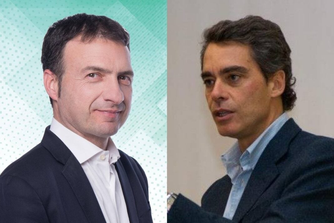 Fabrizio Ghera, capogruppo di FdI alla Regione Lazio e Massimiliano Maselli consigliere regionale del Lazio di FdI