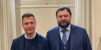 Vittorio Fantozzi, vice-capogruppo Fratelli d'Italia in Consiglio regionale, e Marco Martinelli, capogruppo Fratelli d'Italia in Consiglio comunale a Lucca