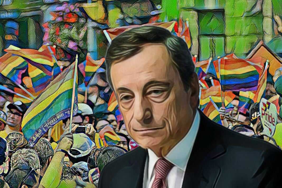 Il presidente del Consiglio Mario Draghi discute in Parlamento di ddl Zan