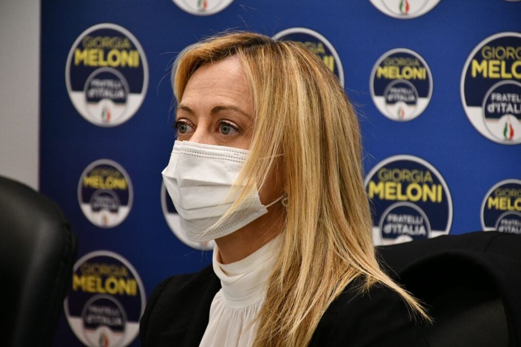 Giorgia Meloni, presidente di Fratelli d’Italia