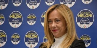 Giorgia Meloni, presidente di Fratelli d’Italia