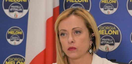 Giorgia Meloni, presidente di Fratelli d’Italia.