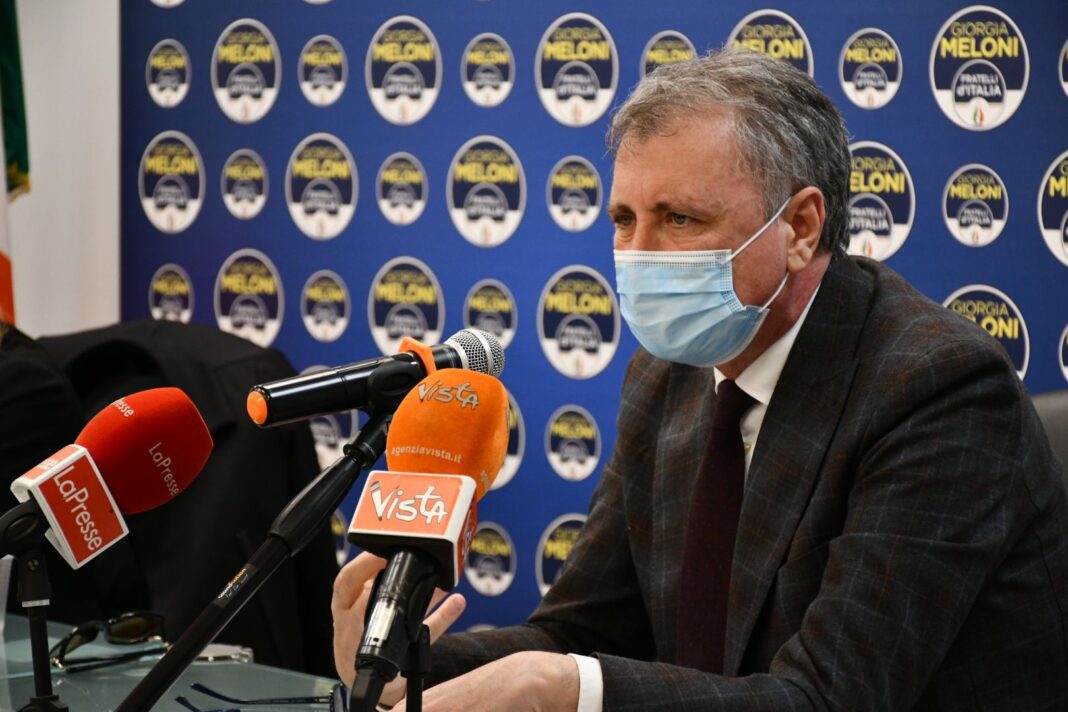 Nicola Calandrini, senatore di Fratelli d'Italia.