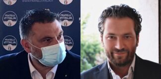 Luca De Carlo, senatore e coordinatore veneto di Fratelli d'Italia e Raffaele Speranzon, capogruppo di Fratelli d'Italia in consiglio regionale.