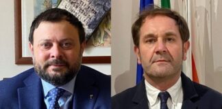 Vittorio Fantozzi e Gabriele Veneri, consiglieri regionali di Fratelli d’Italia.