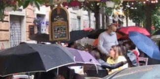 Frame del video pubblicato sulla pagina Facebook di Giorgia Meloni, leader di Fratelli d'Italia.