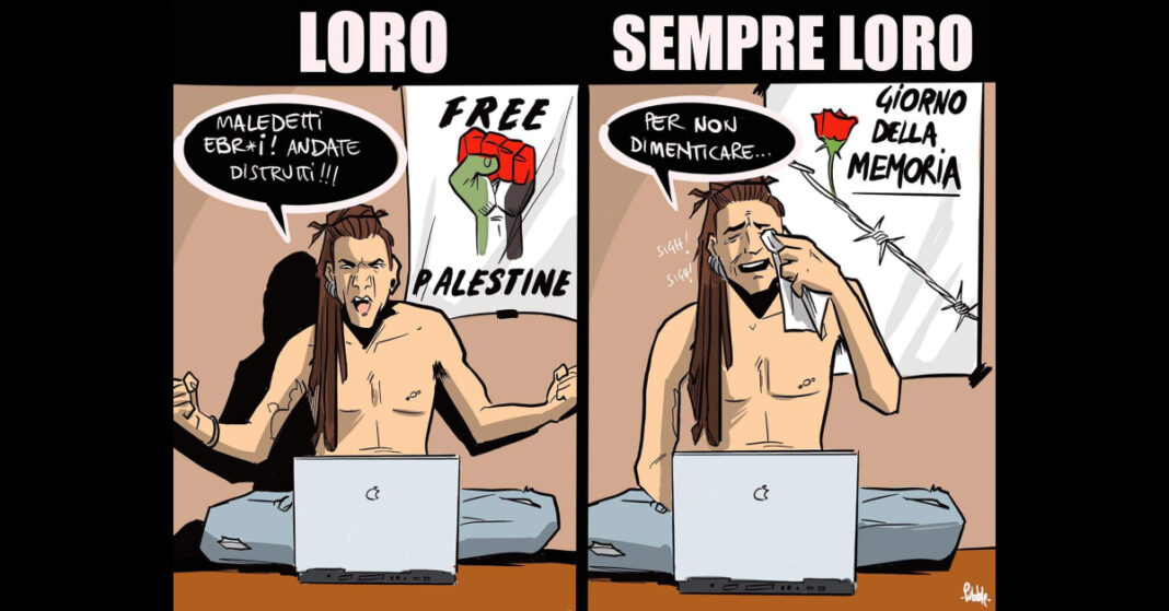 La vignetta di Pubble.