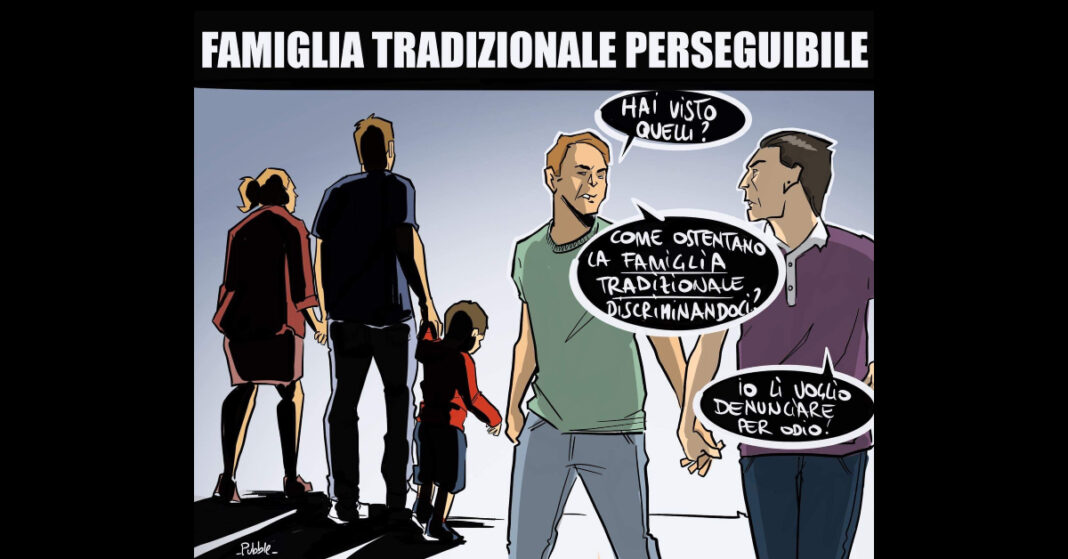 La vignetta satirica di Pubble.