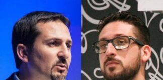 Federico Rocca, Dirigente romano di Fratelli d'Italia e Amedeo Zamparelli membro del coordinamento del Municipio IX di Fratelli d'Italia.