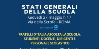 Locandina dell'evento di Fratelli d'Italia "Stati Generali".