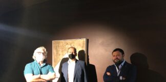 Vittorio Fantozzi, Consigliere regionale di Fratelli d'Italia e Patrizio La Pietra, senatore di Fratelli d'Italia durante la visita in varie aziende e fattorie a sostegno delle aziende agricole del territorio di Terricciola.