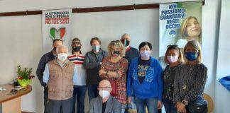 Riccardo Zucconi, deputato di Fratelli d'Italia all'inaugurazione della segreteria personale a a Lunata, località del comune di Capannori.