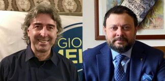 Vittorio Fantozzi, consigliere regionale di Fratelli d’Italia e Marco Dondolini, consigliere comunale di Viareggio di Fratelli d’Italia.