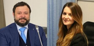 Vittorio Fantozzi, Consigliere regionale di Fratelli d’Italia e Claudia Bonuccelli, rappresentante di Fratelli d’Italia di Camaiore.
