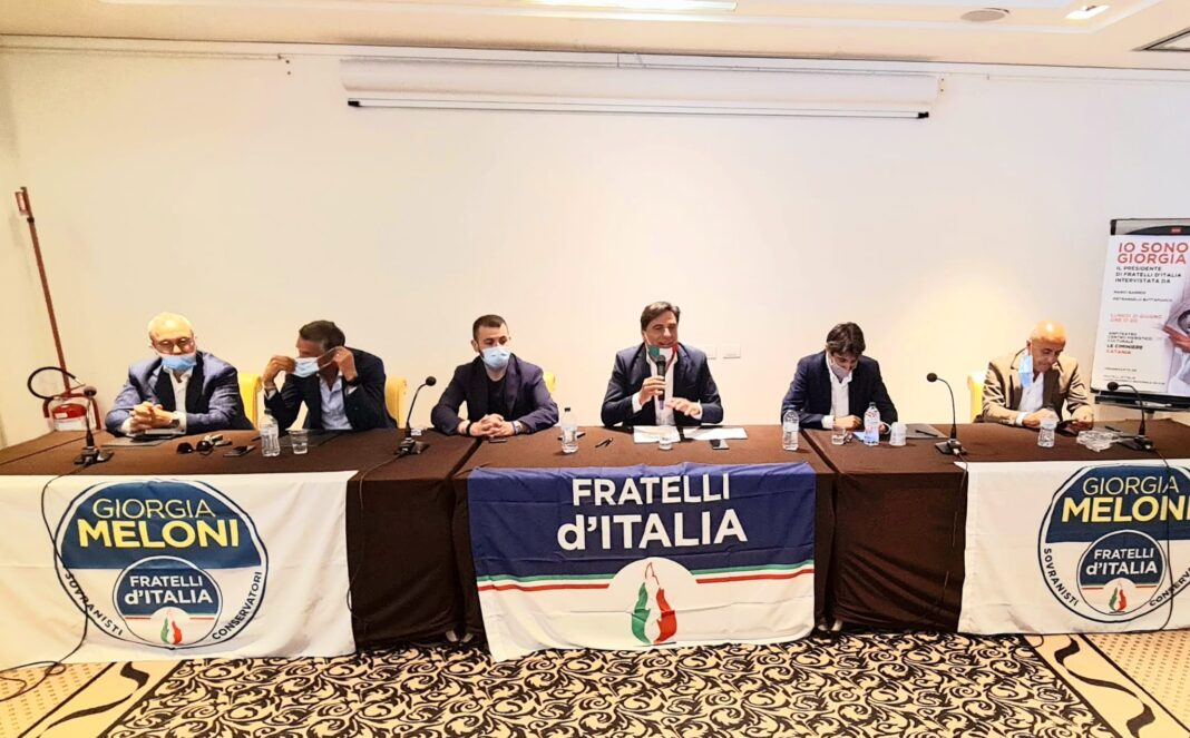 Presentazione dell'esecutivo regionale di Fratelli d’Italia.