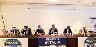 Presentazione dell'esecutivo regionale di Fratelli d’Italia.