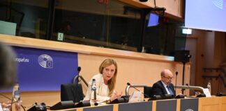 Il presidente di Fratelli d’Italia e di ECR Party, Giorgia Meloni, a Bruxelles per incontrare politici e istituzionali.