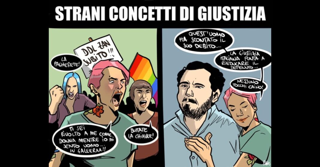 La vignetta di Pubble.
