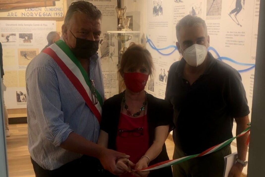 Alessandro Barachini, Sindaco di Abetone Cutigliano e Diego Petrucci, Consigliere Regionale di Fratelli d'Italia.
