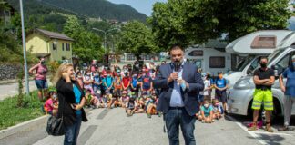 L' inaugurazione della nuova area camper di Calalzo di Cadore. Presenti al taglio del nastro, il primo cittadino Luca De Carlo, il Direttore Generale dell'APC, Ludovica Sanpaolesi, il vicesindaco Jlenia Iannaccone, l’assessore Umberto De Menego e i consiglieri Maria Antonietta Toffoli e Gaetano Da Vià.