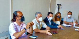 Conferenza stampa del gruppo consiliare di Fratelli d'Italia-Pisa nel Cuore.