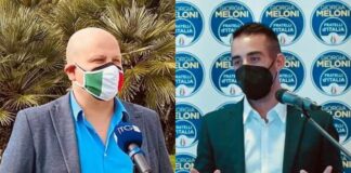 Salvatore Deidda, Deputato di Fratelli d'Italia e Marco Porcu, Coordinatore provinciale di Fratelli d'Italia.
