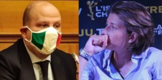Salvatore Deidda, Deputato e Capogruppo di Fratelli d'Italia in Commissione Difesa e Carolina Varchi, Capogruppo in Commissione Giustizia e Deputata di Fratelli d'Italia.