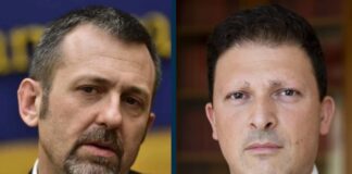 Andrea Delmastro e Giovanni Russo, deputati di Fratelli d'Italia.