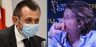 Andrea Delmastro, responsabile nazionale Giustizia di Fratelli d'Italia e Carolina Varchi, capogruppo di Fratelli d'Italia in Commissione Giustizia della Camera.