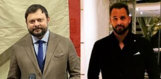 Vittorio Fantozzi, Consigliere regionale di Fratelli d’Italia e Valerio Biagini, presidente del Circolo di Fratelli d'Italia di Altopascio.