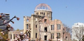 Bomb Dome, il memoriale della pace costruito sulle macerie della Camera di Commercio di Hiroshima