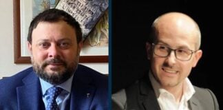 Vittorio Fantozzi, Consigliere regionale di Fratelli d’Italia e Riccardo Giannoni, Coordinatore provinciale di Fratelli d’Italia.