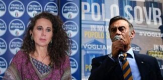 Wanda Ferro e Marco Silvestroni, deputati di Fratelli d’Italia.